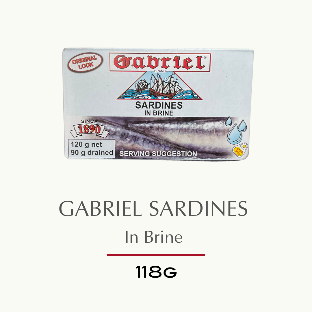 Gabriel Sardines In Brine thegoodmeat